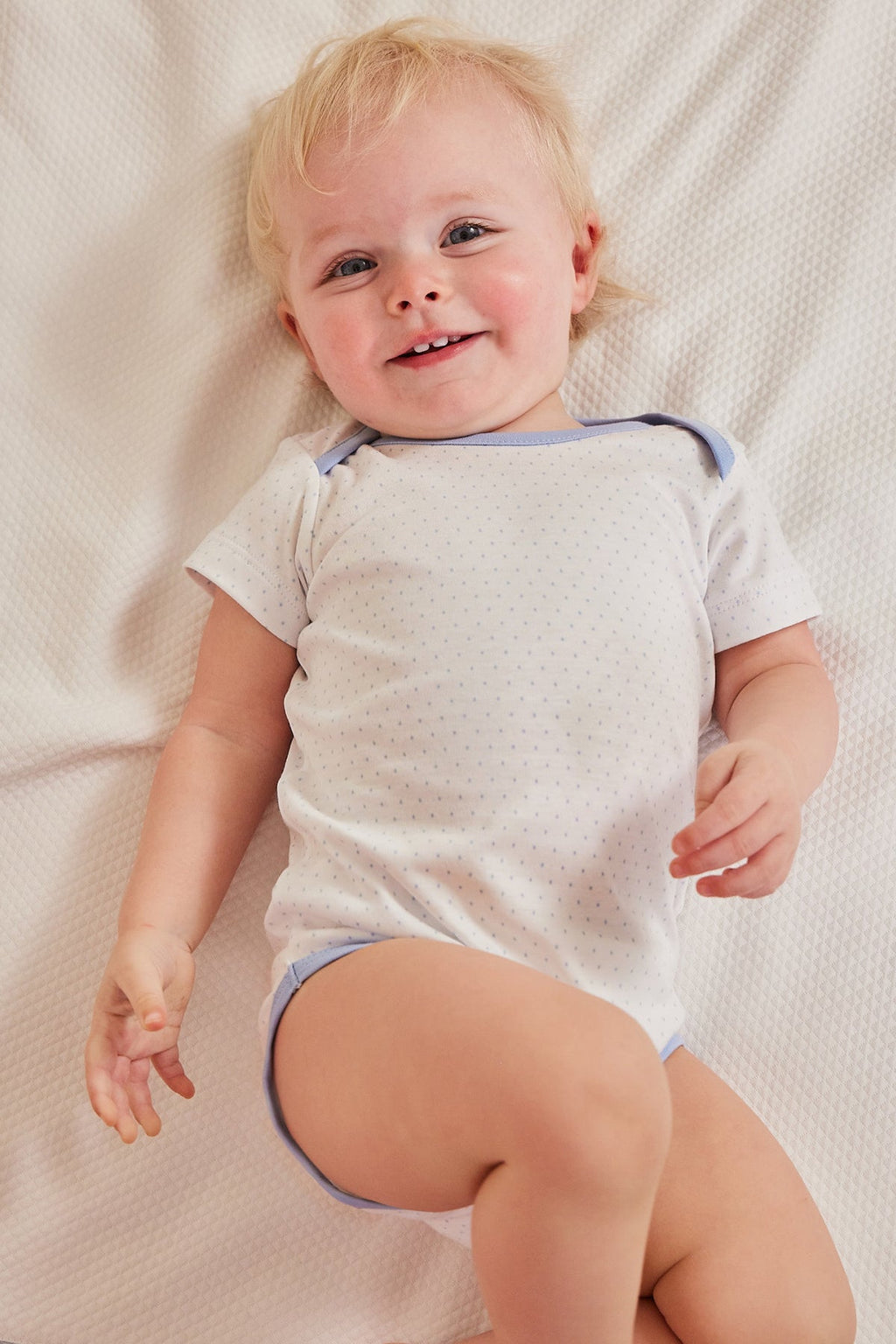 Baby Bodysuit Bundle in French Blue