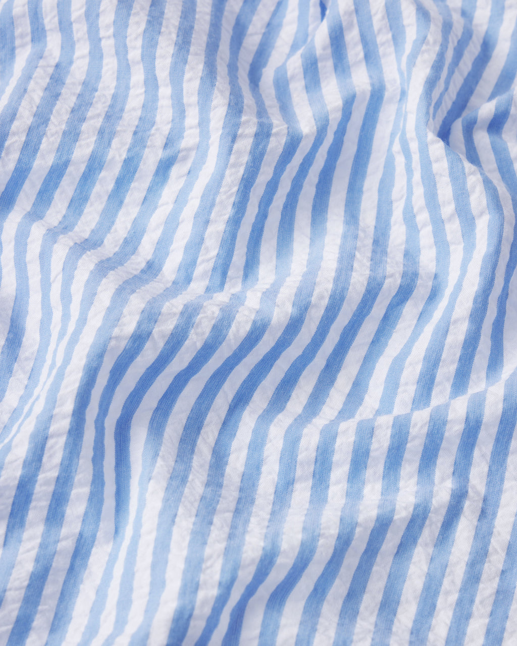 Alice Shorts Set in Blue Seersucker