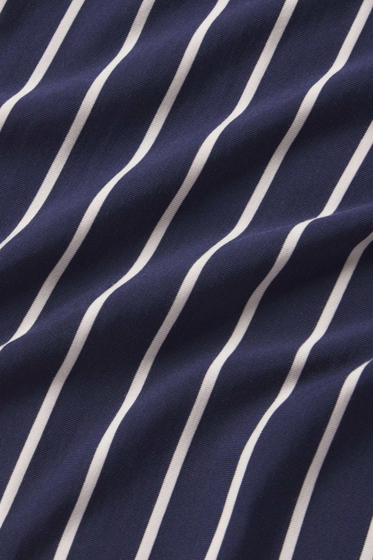 DreamModal® Kimono Pajama Set in English Navy Vertical Stripe