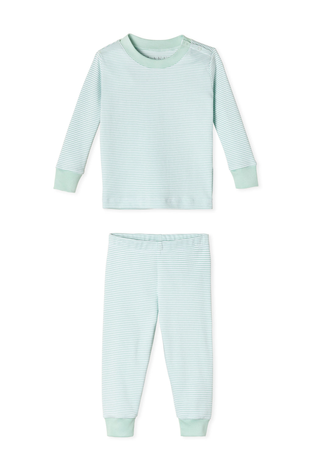 Baby Long-Long Set in Parisian Green