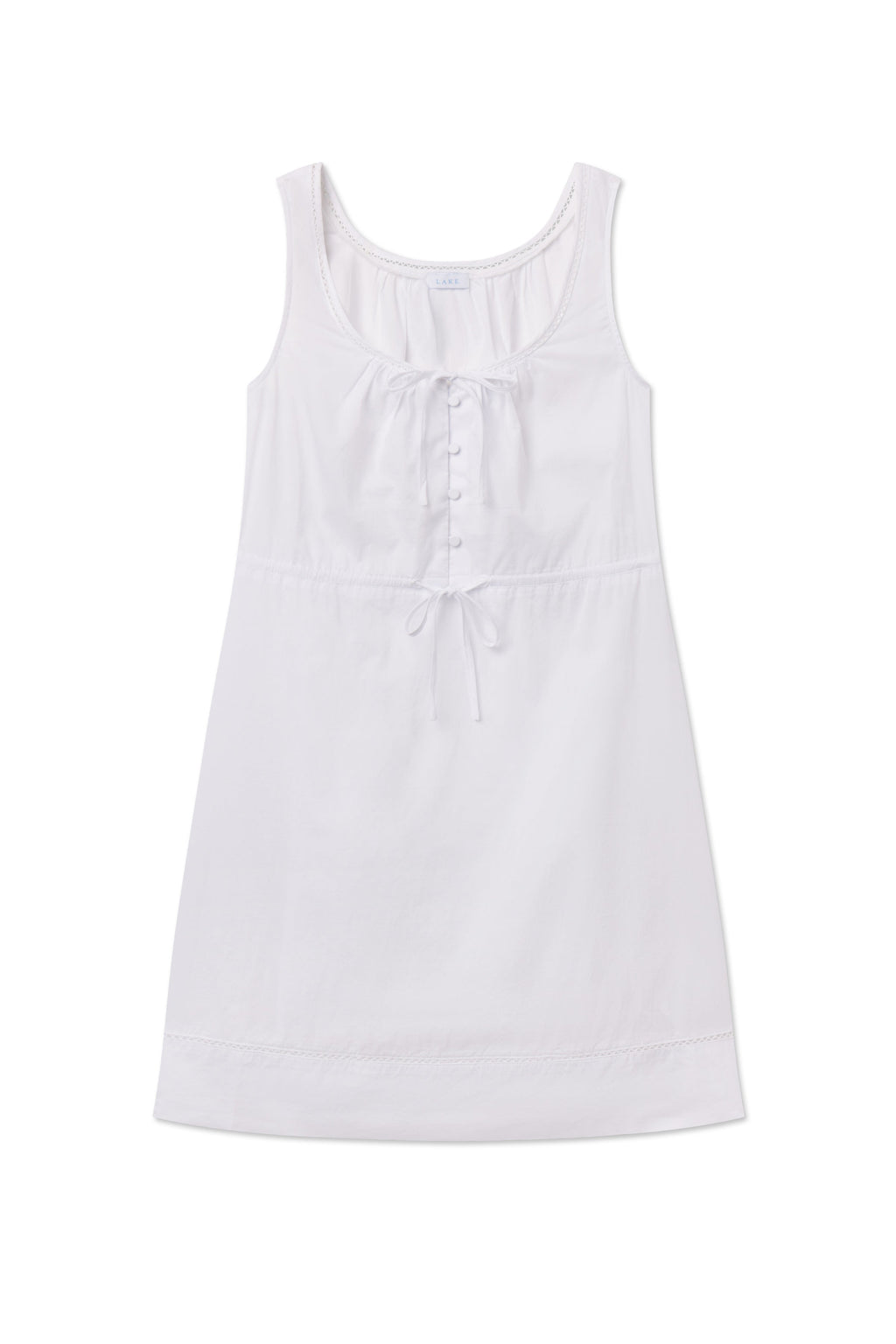 Celeste Tank Gown in White