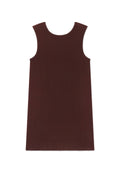 Pointelle Tank Gown in Cocoa