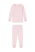 Kids Long-Long Set in English Rose Stripe