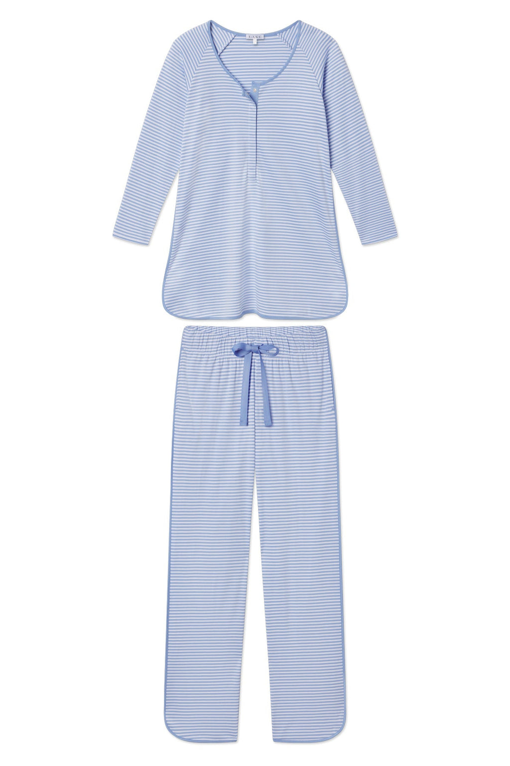 Pima Maternity Long-Long Set in Hydrangea