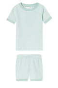 Kids Shorts Set in Parisian Green