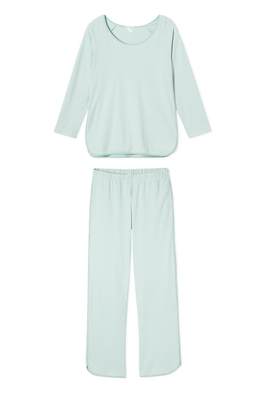 Pima Long-Long Set in Parisian Green