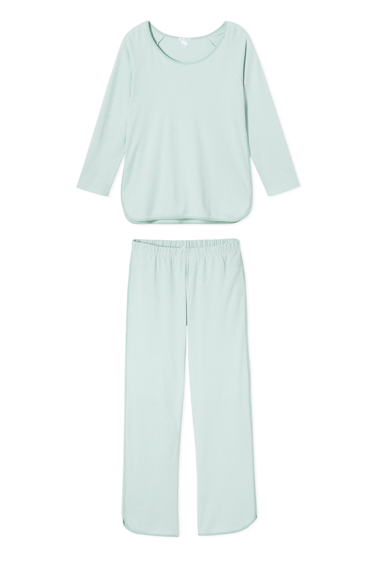 Pima Long-Long Set in Parisian Green
