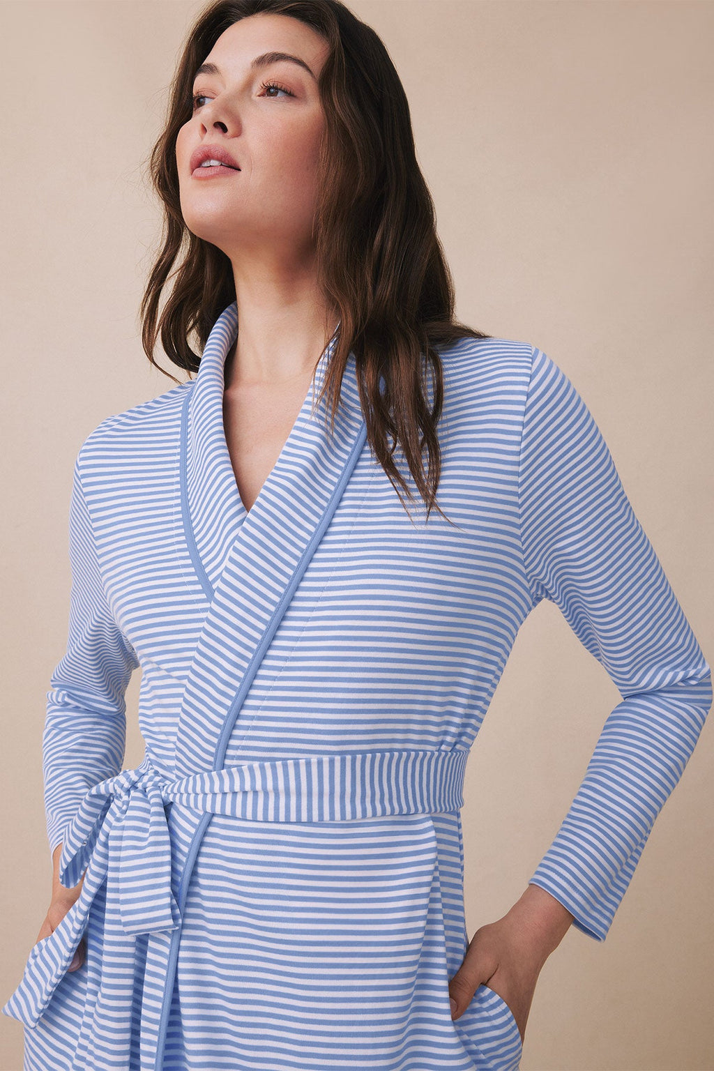 Pima Robe in Hydrangea