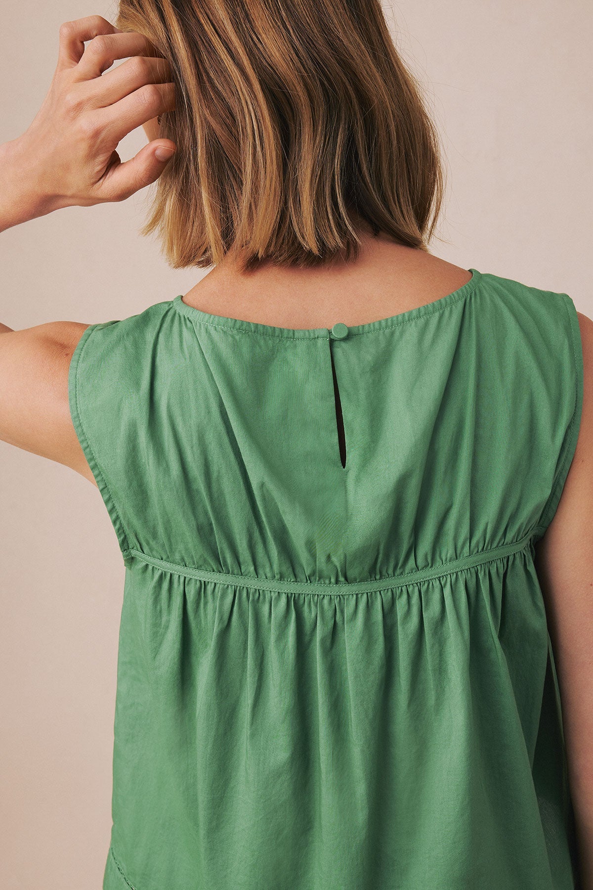 Celeste Tank-Long Set in Comfrey