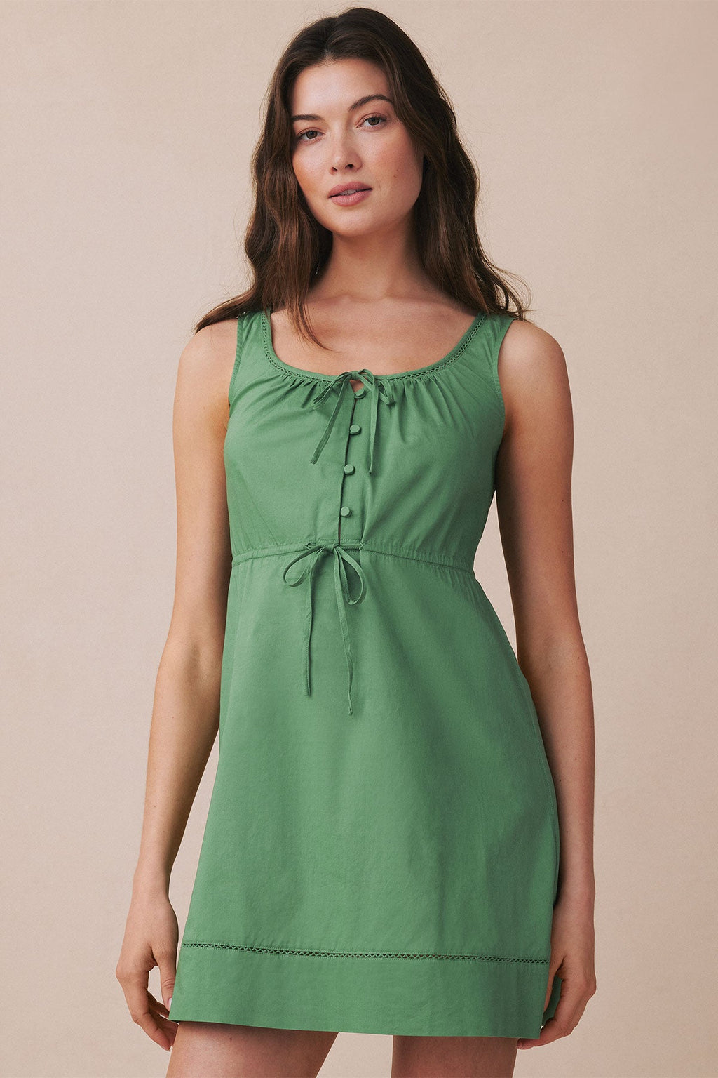 Celeste Tank Gown in Comfrey