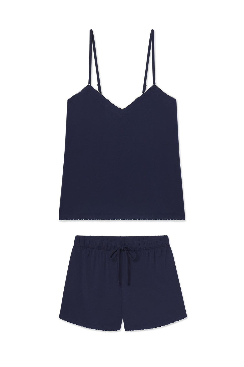 DreamModal® Cami Shorts Set in English Navy