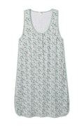 Pima Maternity Tank Gown in Topiary Garden Floral