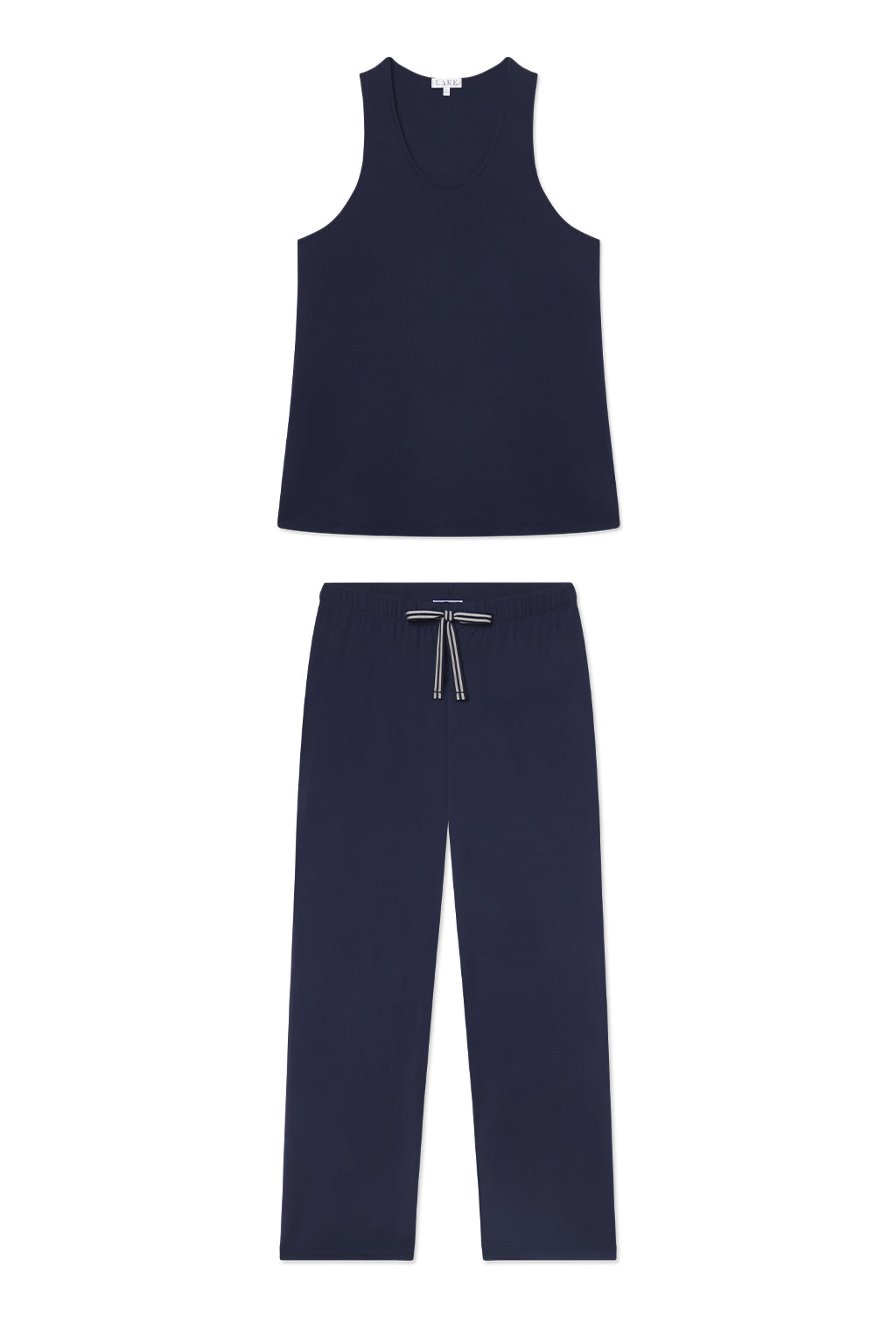 DreamModal® Ribbon Tank-Long Set in English Navy