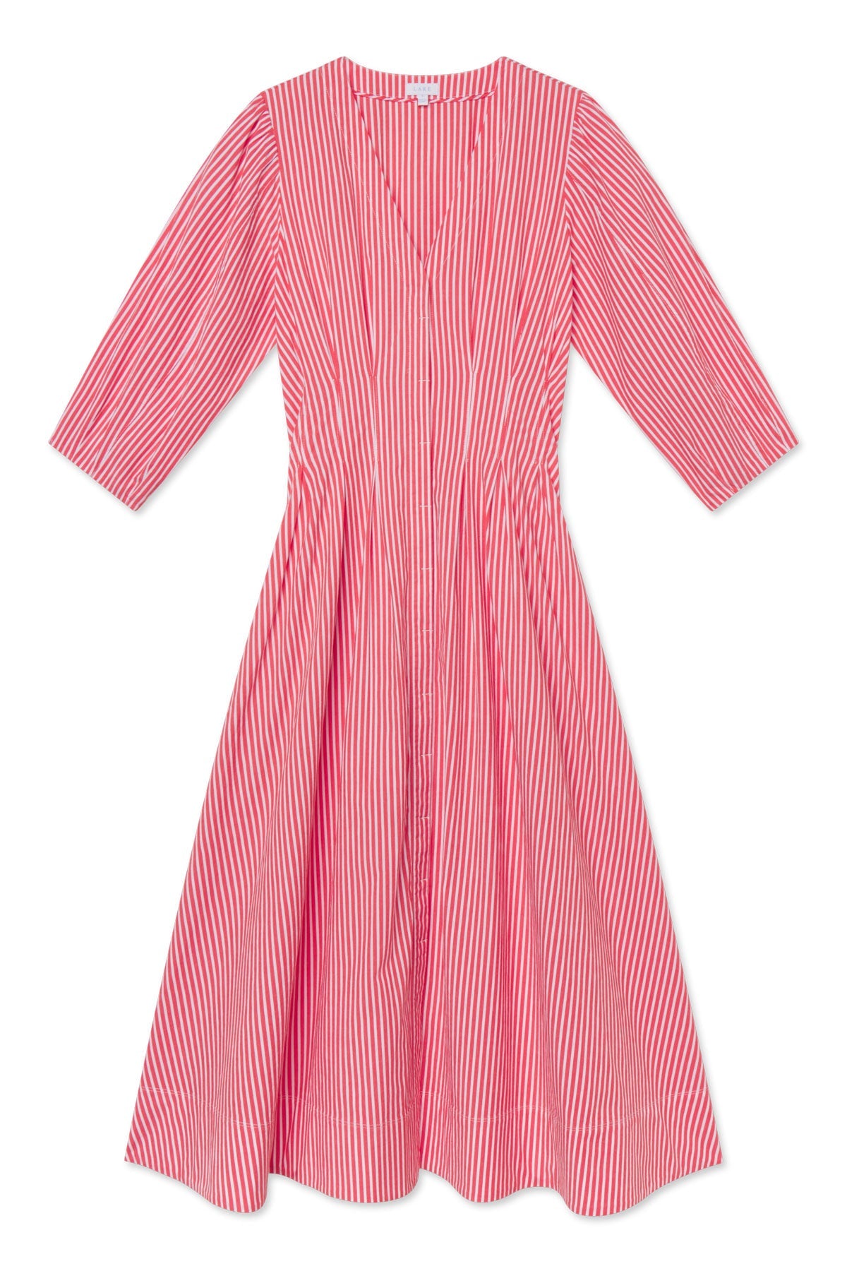 Sunday Dress in Tart Bengal Stripe