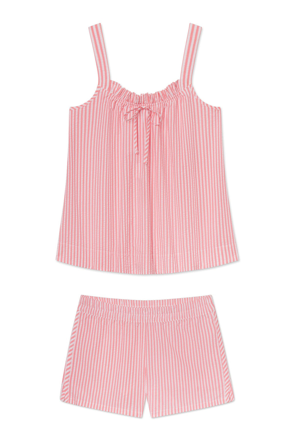 Alice Shorts Set in Gelato Seersucker