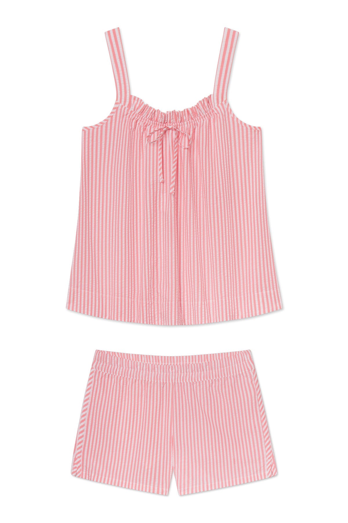 Alice Shorts Set in Gelato Seersucker