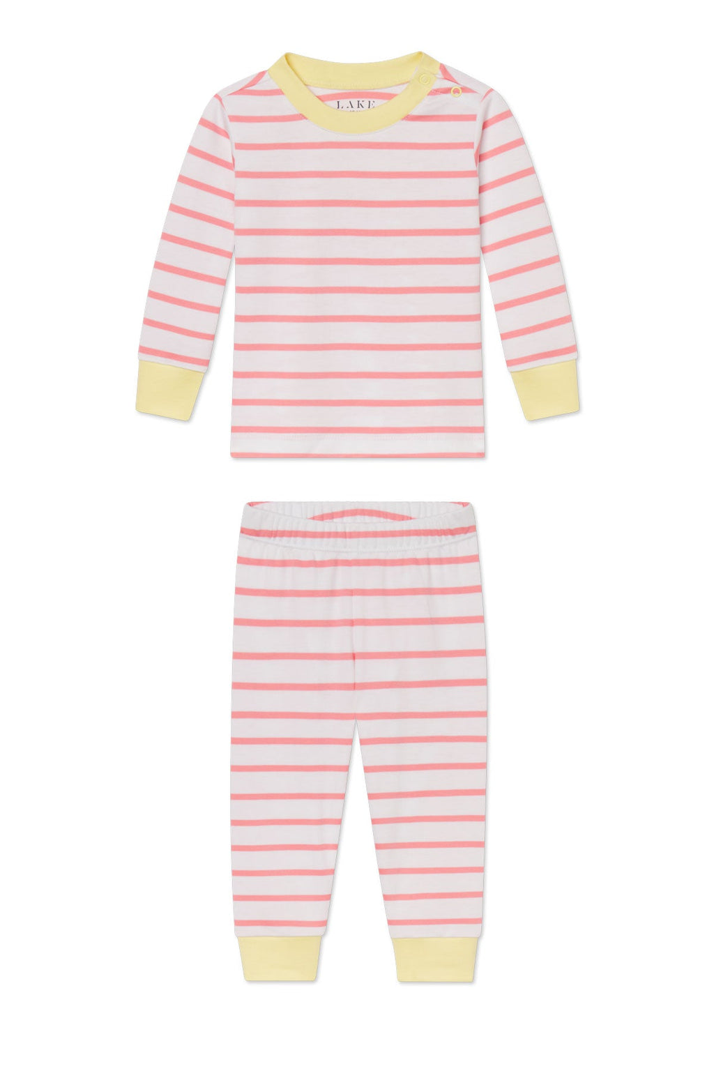 Baby Long-Long Set in Gelato Anchor Stripe