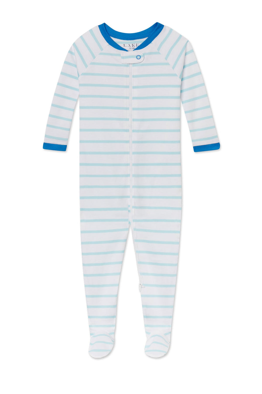 Baby Sleeper in Salt Spray Anchor Stripe