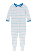 Baby Sleeper in Salt Spray Anchor Stripe