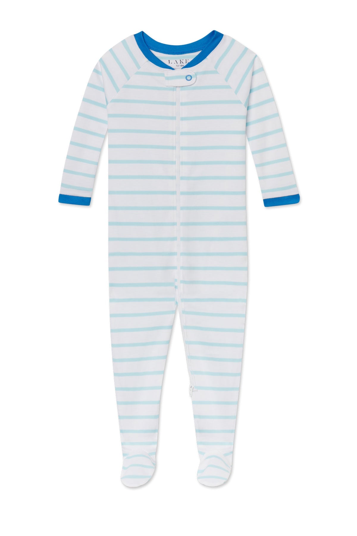 Baby Sleeper in Salt Spray Anchor Stripe