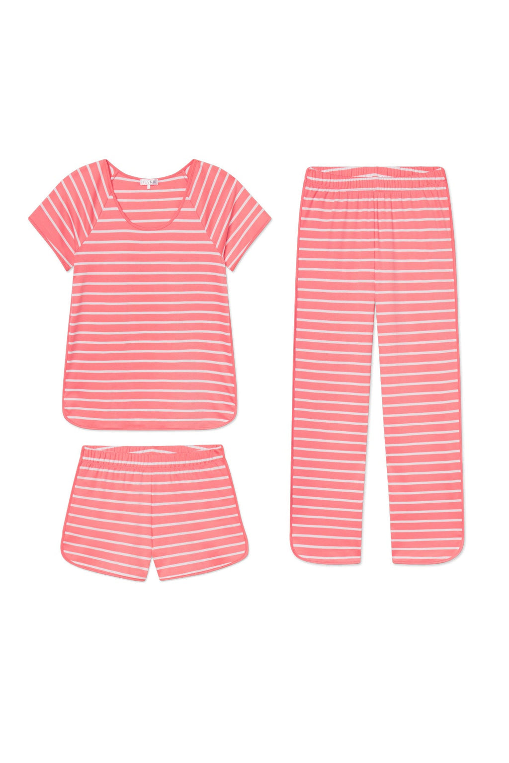 Pima Bundle in Gelato Inverse Anchor Stripe