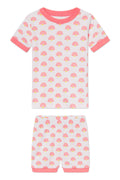 Kids Shorts Set in Gelato Scallop Shell