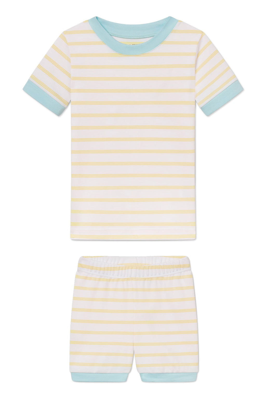 Kids Shorts Set in Zest Triple Stripe