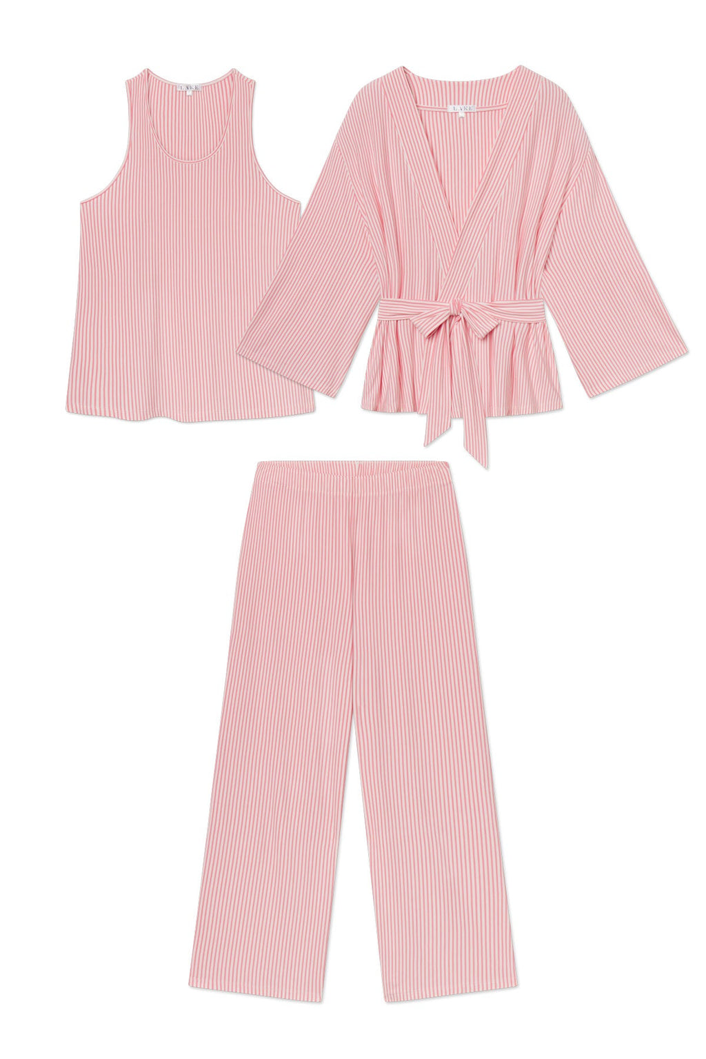 DreamModal® Kimono Pants Bundle in Gelato Pencil Stripe