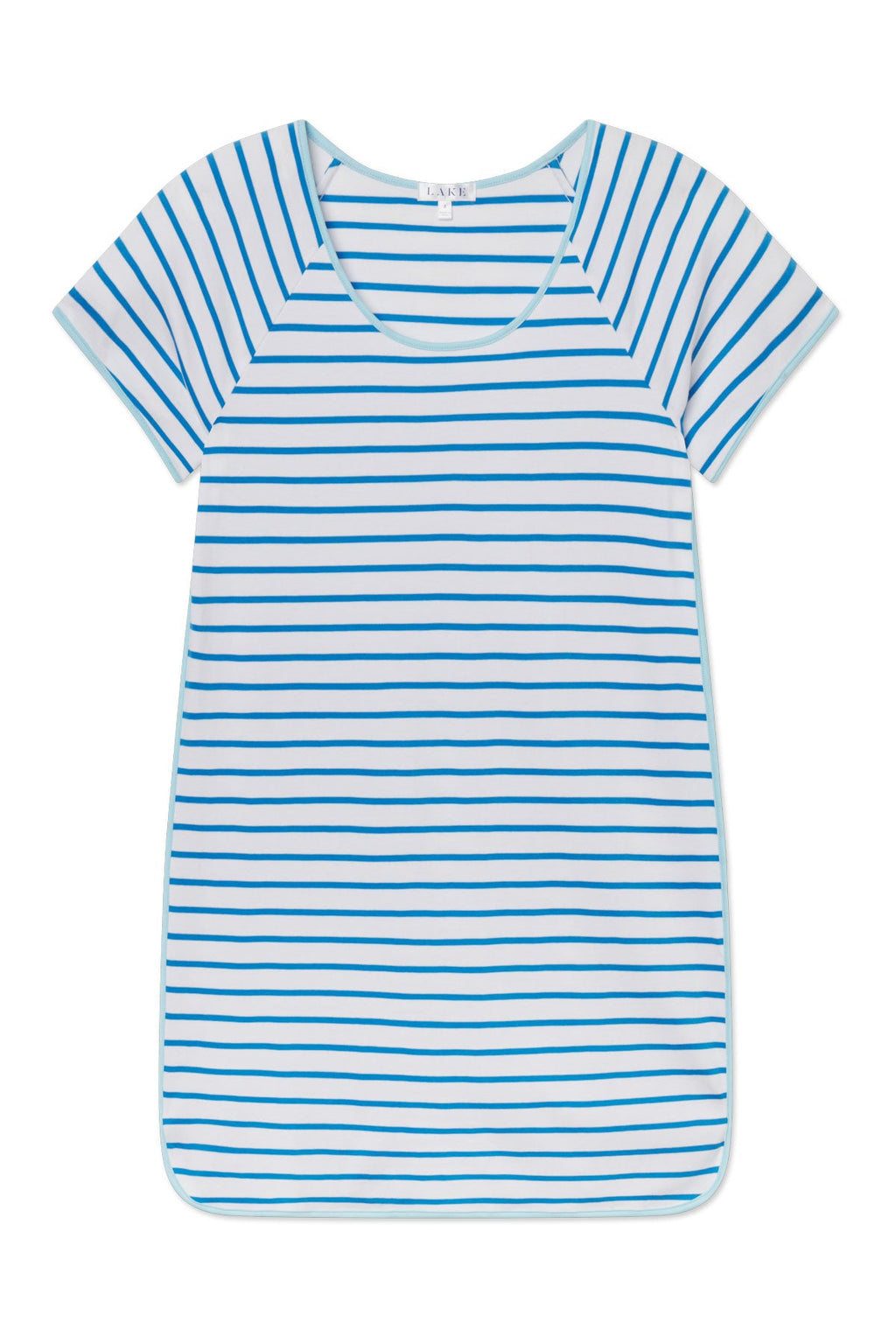 Pima Nightgown in Cape Anchor Stripe