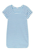 Pima Nightgown in Cape Anchor Stripe