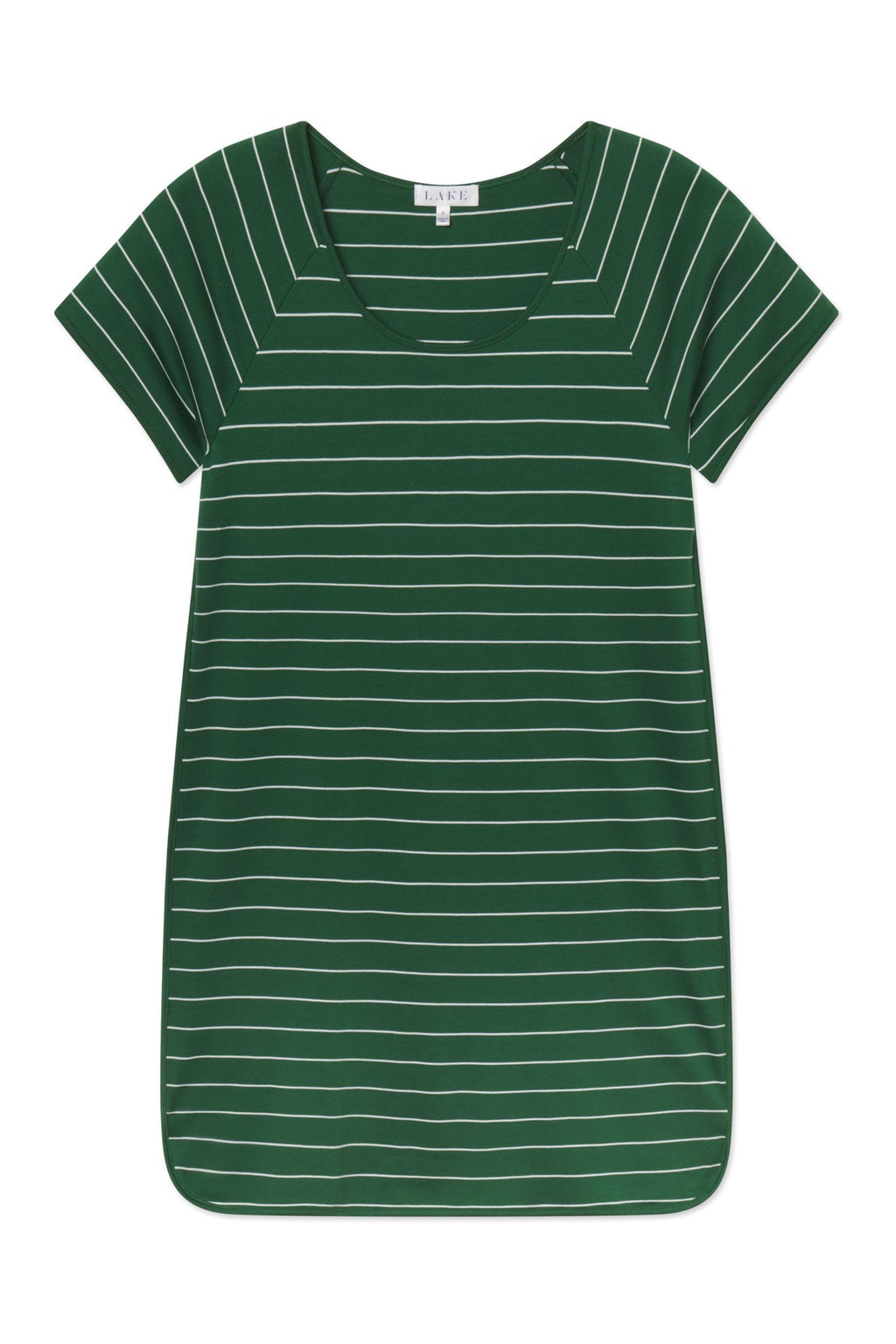 Pima Nightgown in Eden Boating Stripe
