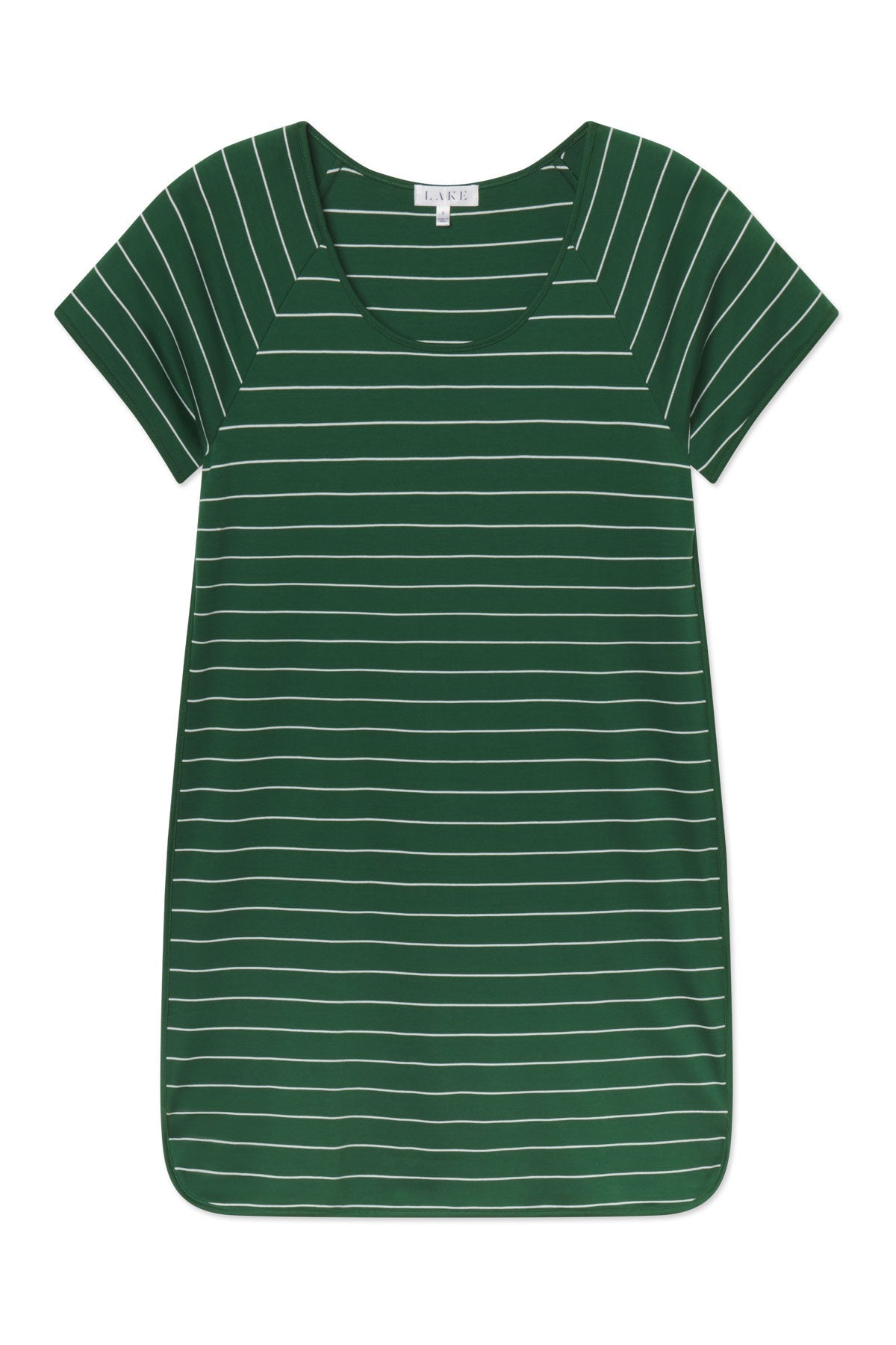 Pima Nightgown in Eden Boating Stripe