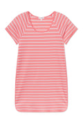 Pima Nightgown in Gelato Inverse Anchor Stripe