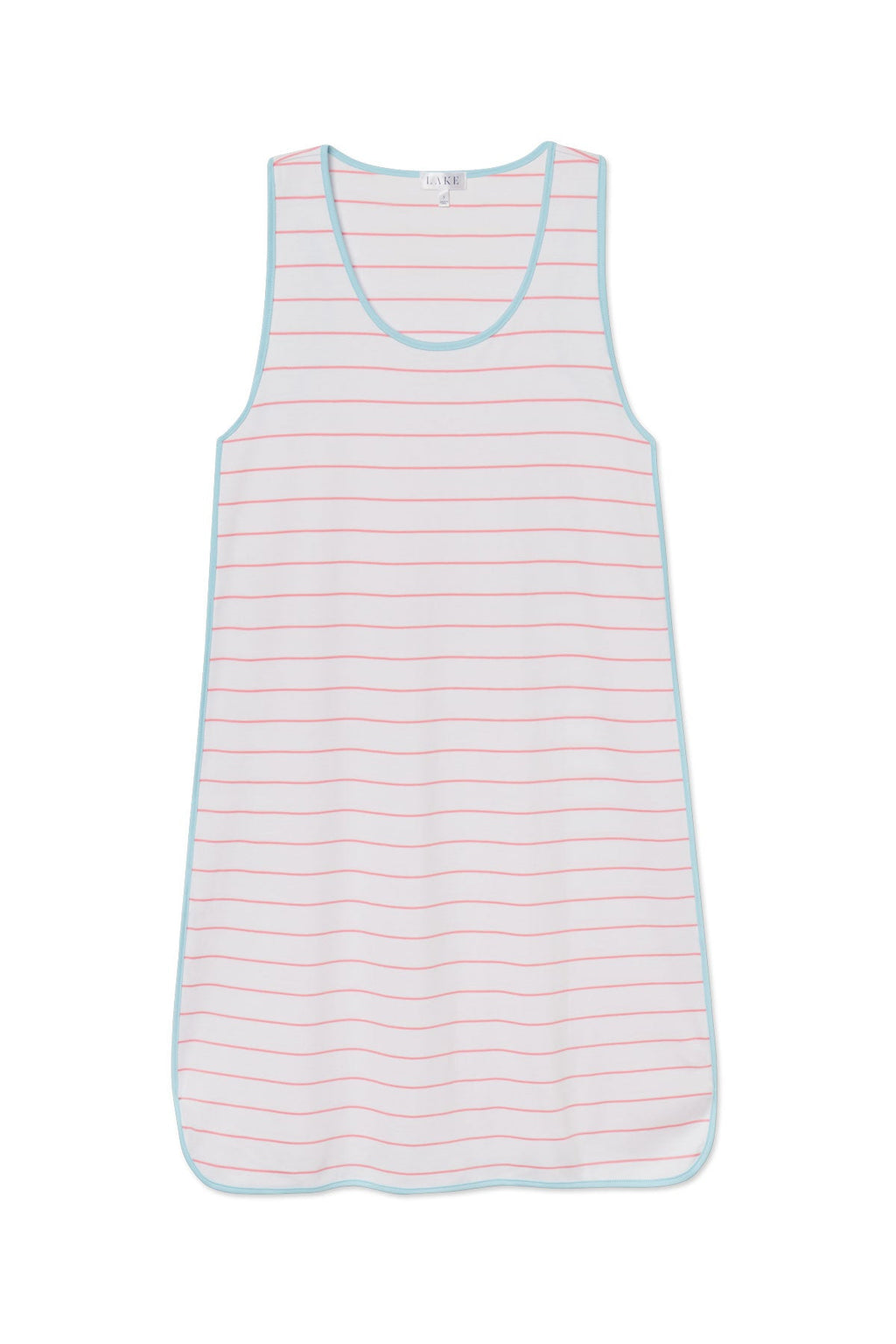 Pima Tank Gown in Gelato Boating Stripe