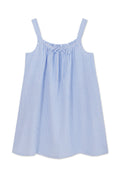 Alice Nightgown in Blue Seersucker