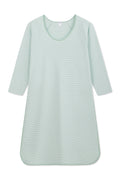 Pima Long Sleeve Nightgown in Parisian Green