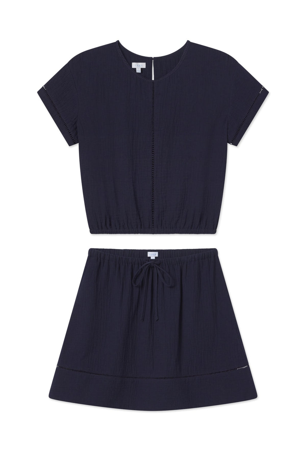 Cabana Skirt Set in Maritime