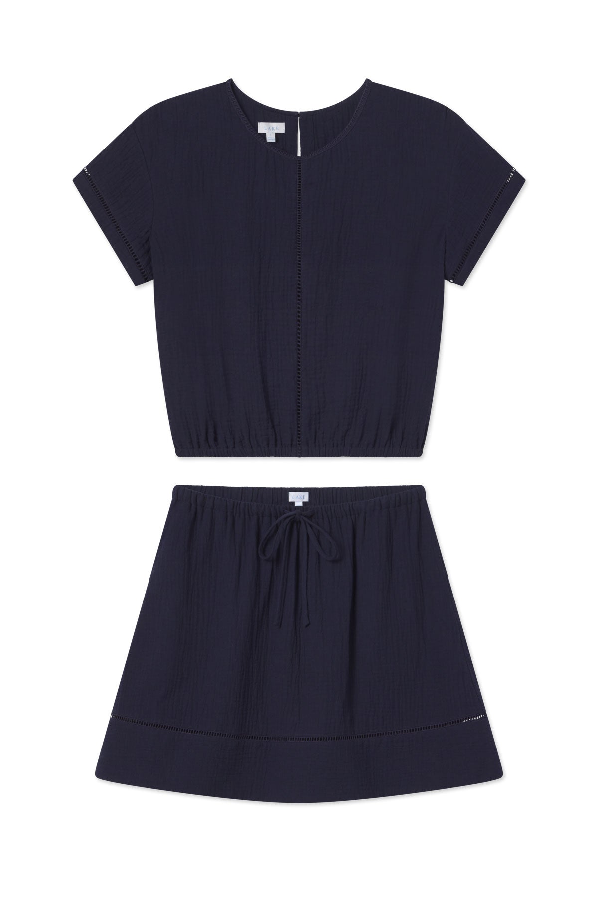 Cabana Skirt Set in Maritime