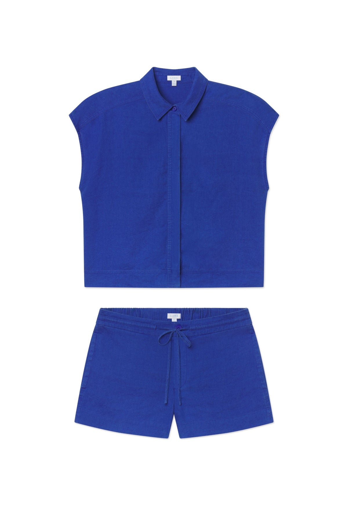 Cruise Short Set in Lapis