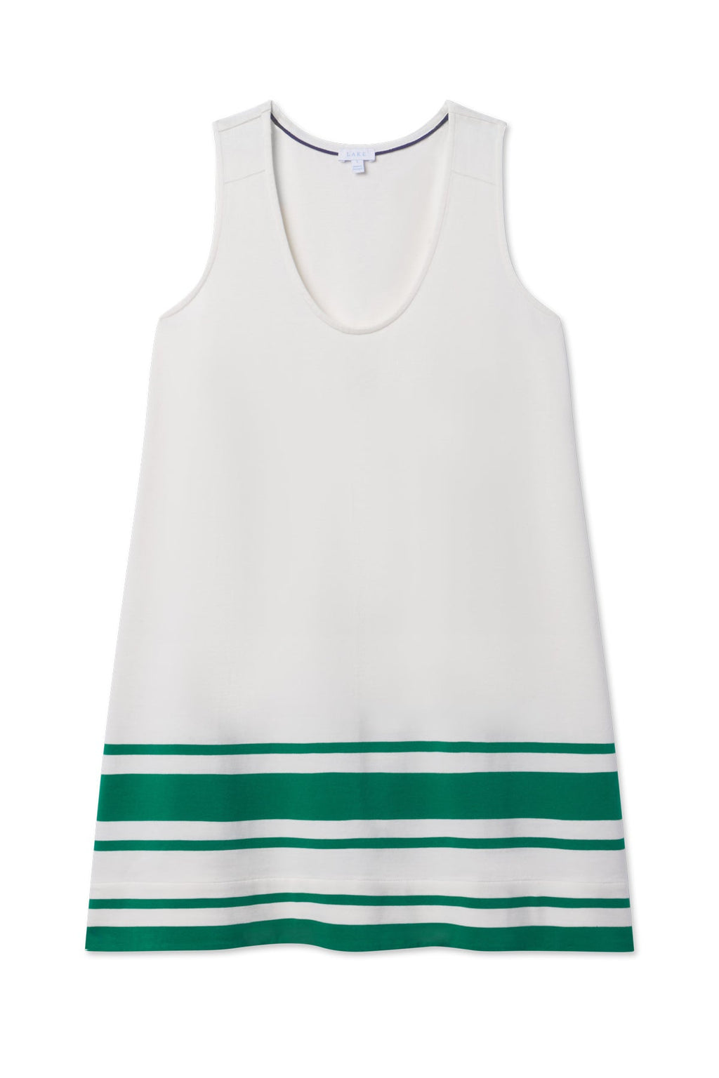 Runaround Dress in Lush Santorini Stripe