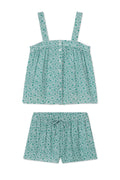 Hamptons Shorts Set in Opulent Dot Gauze