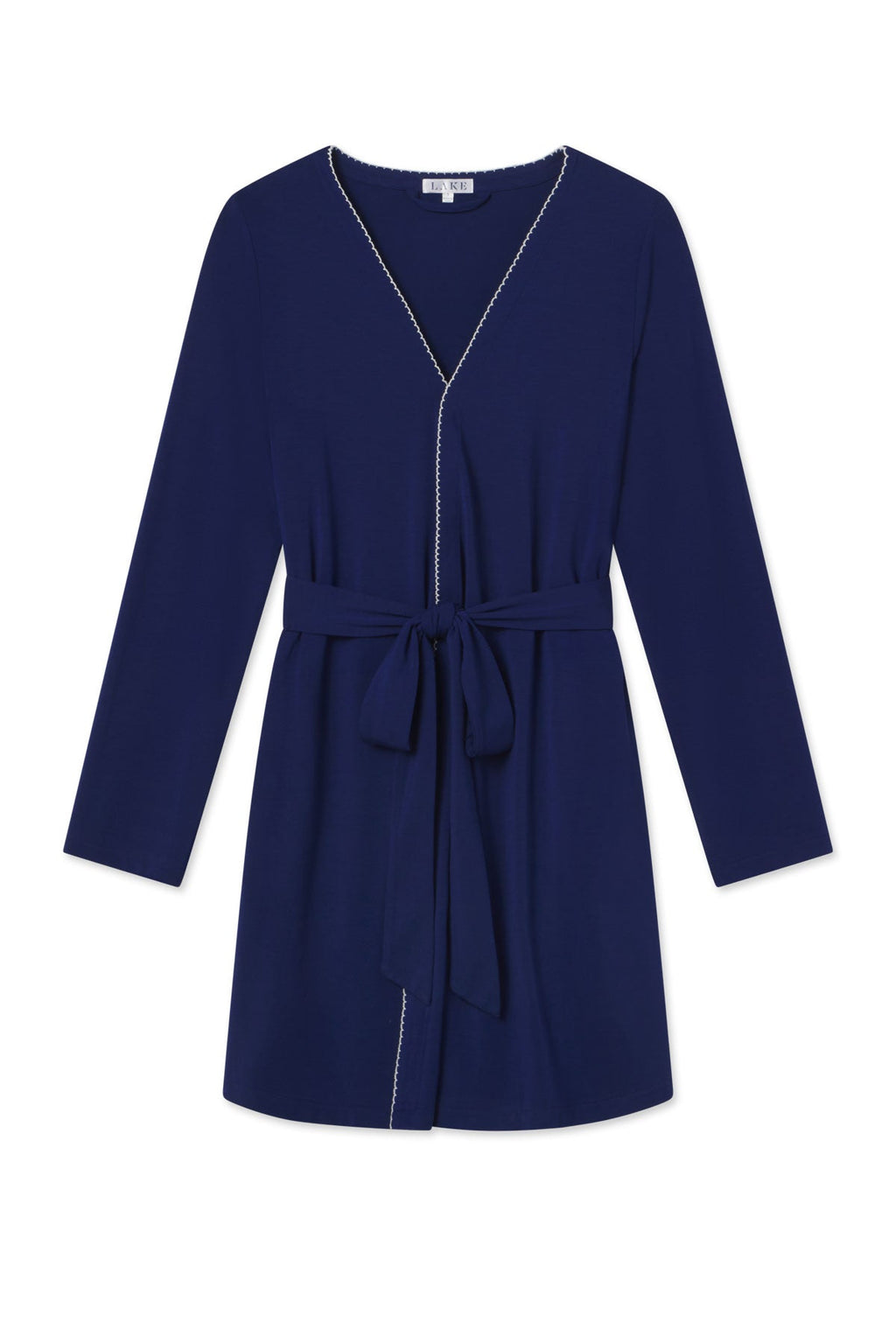 DreamModal® Short Robe in Blue Depths