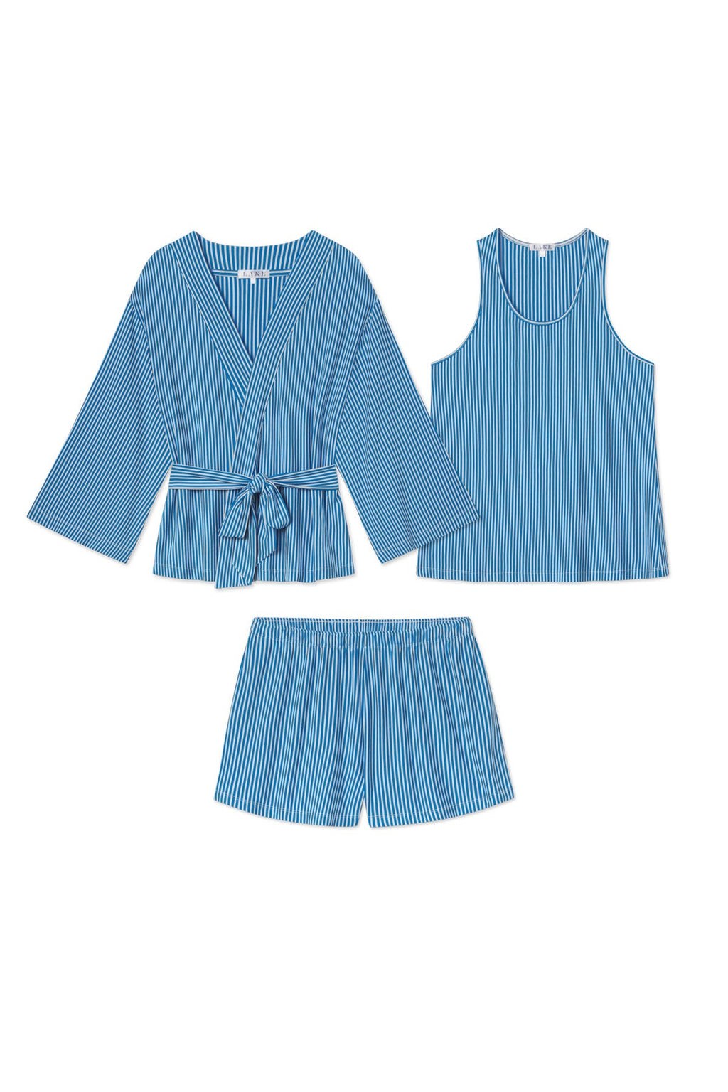DreamModal® Kimono Shorts Bundle in Cape Pencil Stripe