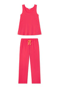 DreamModal® Ribbon Tank-Long Set in Bougainvillea