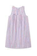 Poplin Frankie Nightgown in Lapis Confection Stripe
