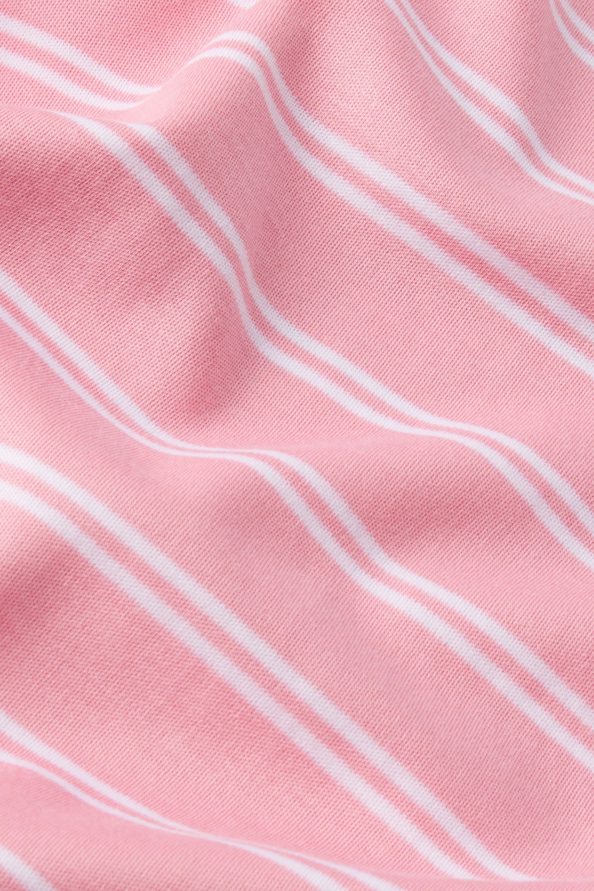 Kids Long-Long Set in Rosewater Tidal Stripe