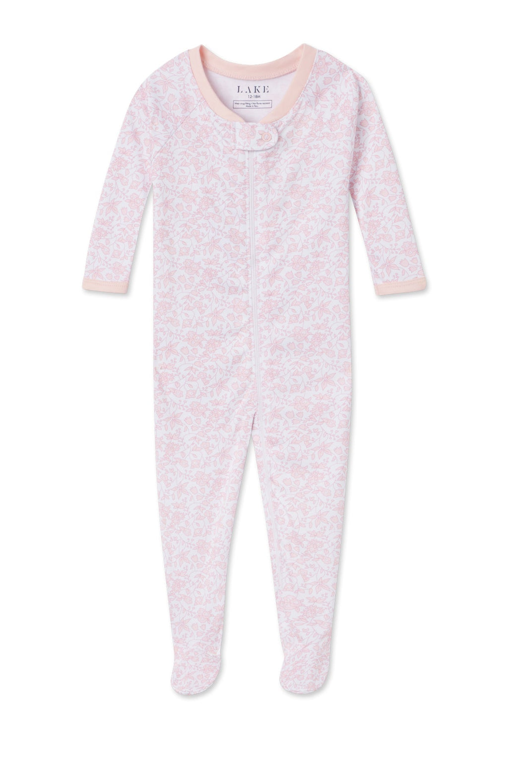 Baby Sleeper in English Rose Garden Floral