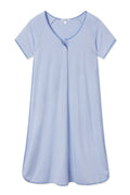 Pima Maternity Nightgown in Hydrangea