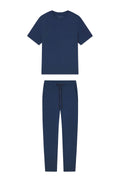 Men's Bamboo Lounge Set in Navy