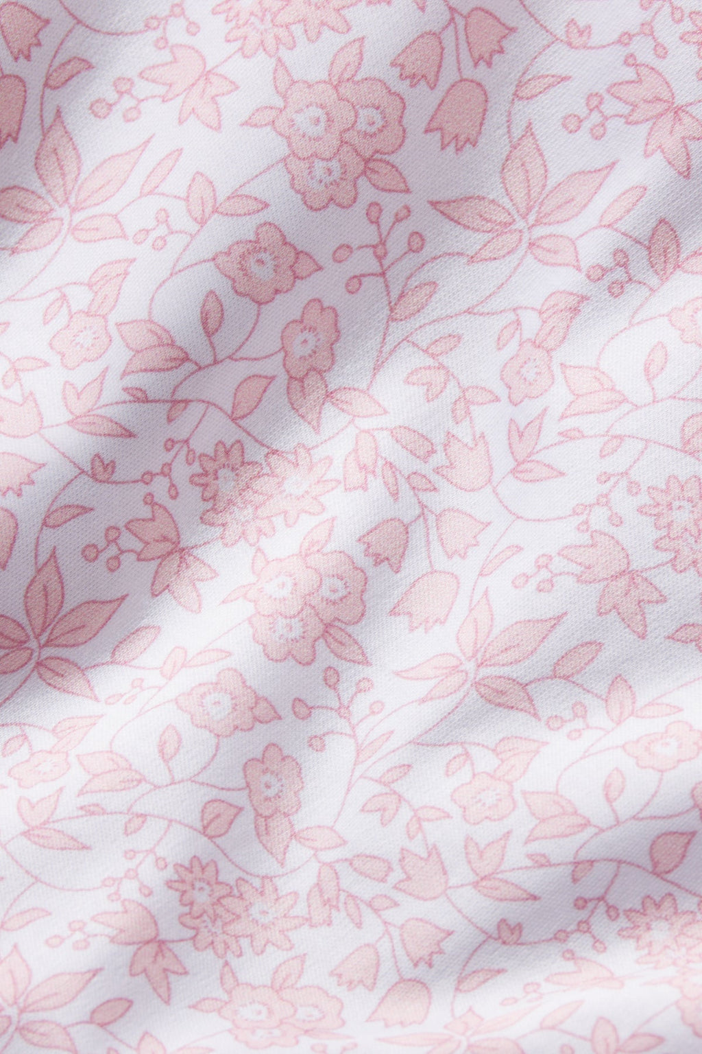Pima Maternity Long Sleeve Nightgown in English Rose Garden Floral